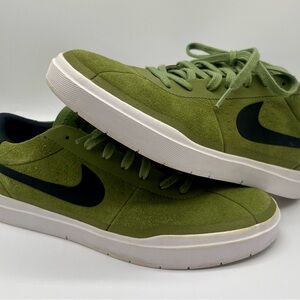 Nike Sb Bruin Hyperfeel Palm green Suede size mens 9